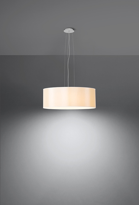 Chandelier ROLLO 45 white + 3x LED Bulb E27 4000K Cool White 7.5W 650lm