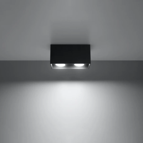 Ceiling lamp QUAD black
