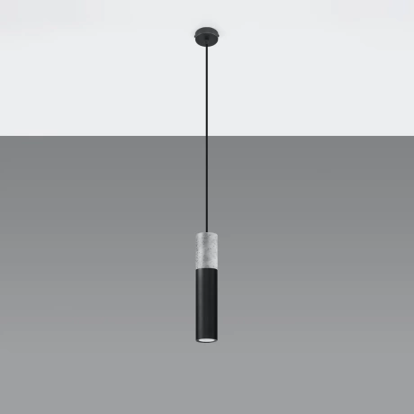 Pendant lamp BORGIO 1 black