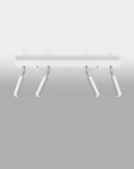 Ceiling lamp EYETECH 4 white + 4x LED Bulb G9 4000K Cool White 4.5W 530lm