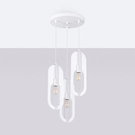 Pendant lamp NICUS 1 white