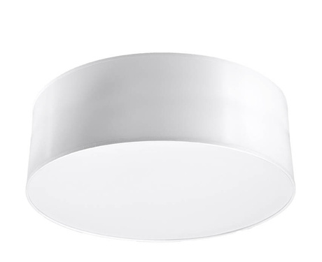 Ceiling lamp ARENA 25 GREY + 1x LED Bulb E27 4000K Cool White 7.5W 650lm