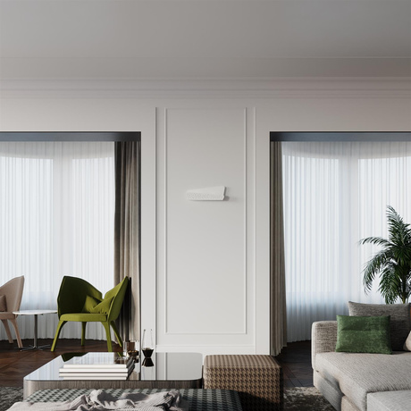 Wall lamp ALIZA white + LED bulb G9 3000K Warm 4.5W 510lm