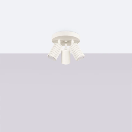 Ceiling lamp KARBON 3P beige