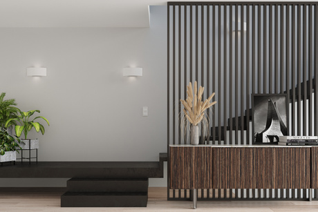 Wall lamp MAGNUS white + 2x LED Bulb G9 3000K Warm 4.5W 510lm