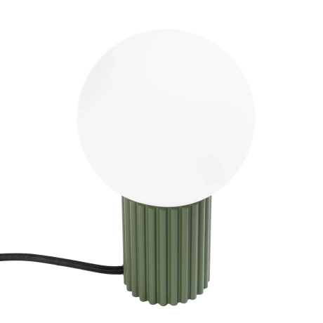 Table lamp HALO olive green