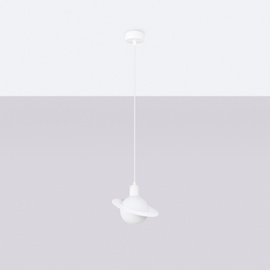 Pendant lamp HYPERION 1 white