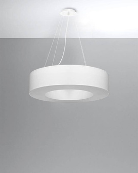Chandelier SATURNO 70 white