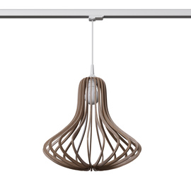 Pendant lamp ELZA wood E27 #W