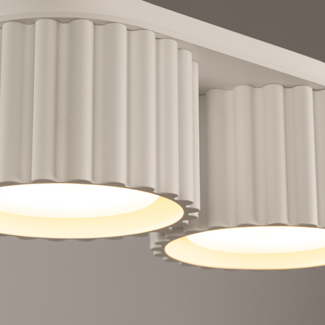 Ceiling lamp AURA 2 beige Gx53