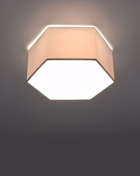 Ceiling lamp SUNDE 13 white + 2x LED Bulb E27 3000K Warm 7.5W 620lm