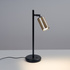 Desk lamp WINX black/gold + 1x LED bulb GU-10 3000K Warm 7W 510lm