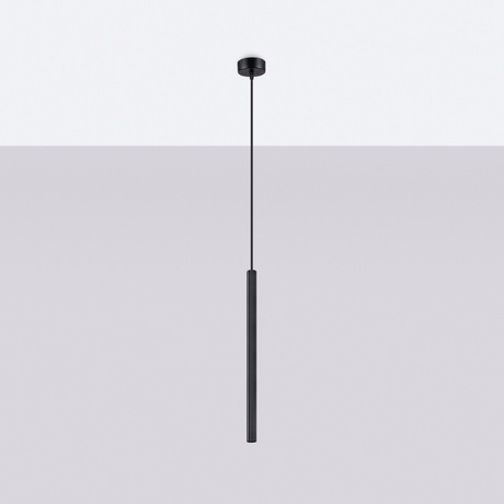 ARCHE 1 black hanging lamp + 1x G9 LED Bulb 4000K Cool White 4.5W 460lm