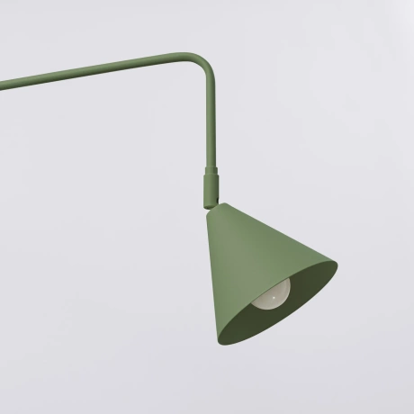 Wall lamp NOX olive green