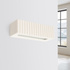 Wall lamp ceramic RIGATA beige