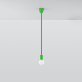 Pendant lamp DIEGO 1 green