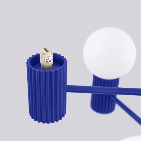 Chandelier HALO 6 ultramarine