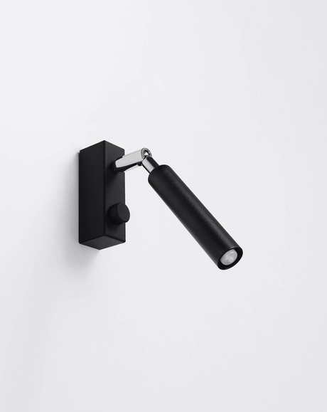 Wall lamp EYETECH 1 black + 1x LED Bulb G9 3000K Warm 4.5W 510lm