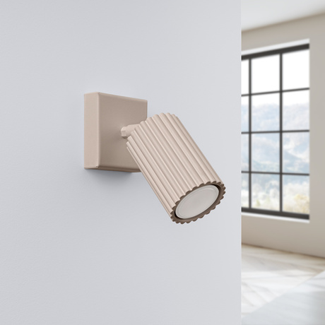 Wall lamp KARBON 20 taupe