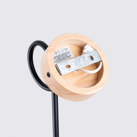 Wall lamp EMBER schwarz