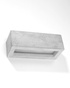 Wall lamp VEGA 30 concrete + 1x LED Bulb E27 3000K Warm 7.5W 620lm