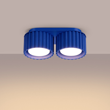 Ceiling lamp AURA 2 ultramarine Gx53