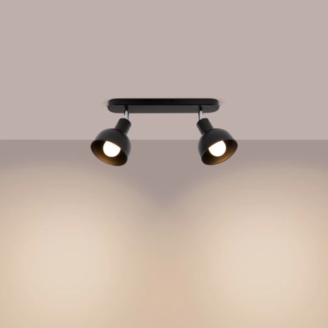 Ceiling lamp ELBA 2 black