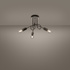 Chandelier SUPEŁ 3 chrome + 3X LED bulb E27 3000K 7W 760lm