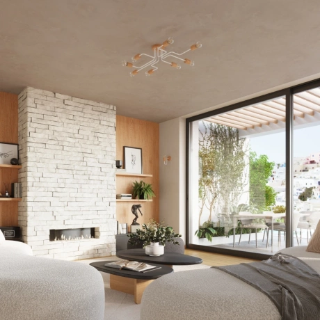 Chandelier TIMBO 4 white