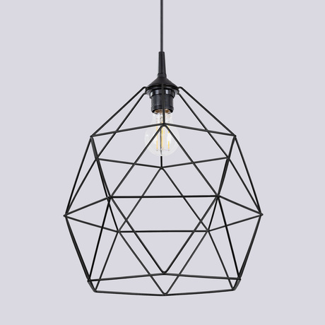Pendant lamp TRIOM 30 black