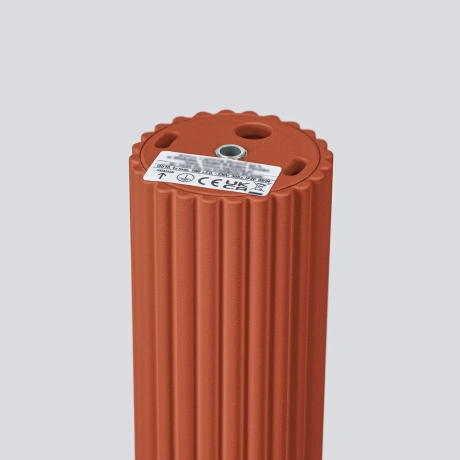 Ceiling lamp KARBON 40 red ochre