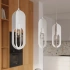 Pendant lamp NICUS 1 white