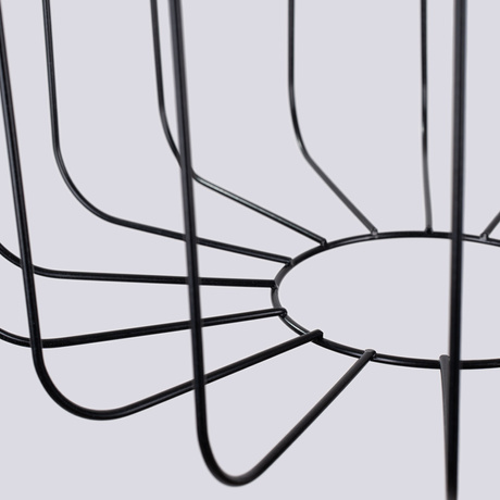 Pendant lamp SKAAR black