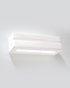 Wall-mounted ceramic lamp VEGA LINE white + 1x LED bulb E27 4000K Cool White 7.5W 650lm