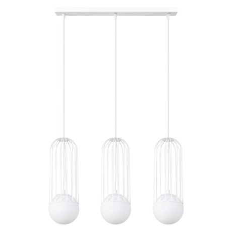 Pendant lamp BRINA 3L white