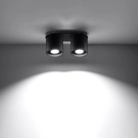 Ceiling lamp ORBIS 2 black