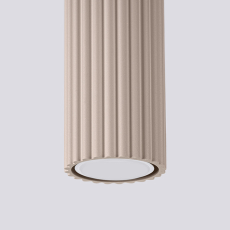 Ceiling lamp KARBON 20 taupe