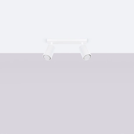 Ceiling lamp KARBON 2 white