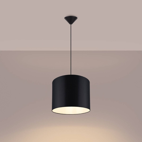 Pendant lamp NOVA 30 black + 1x LED Bulb E27 3000K Warm 7.5W 620lm