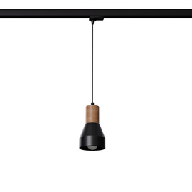 Pendant lamp QUBIC black E27 3000K 7,5W 620lm