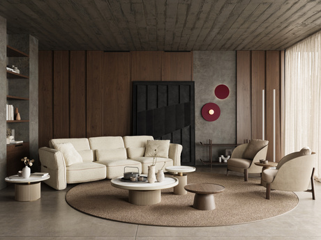 Wall lamp AKE 50 burgundy