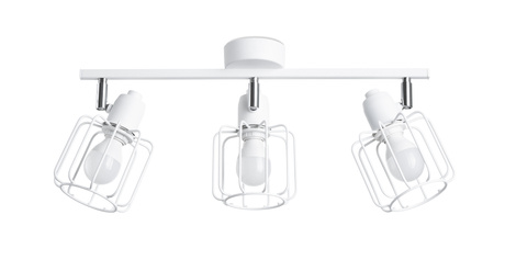 Ceiling lamp BELUCI 3 white + 3x LED Bulb E14 4000K Cool White 7.5W 680lm