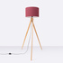 Floor lamp NATT burgundy