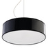 Pendant lamp ARENA 35 BLACK + 2x LED Bulb E27 4000K Cool White 7,5W 650lm