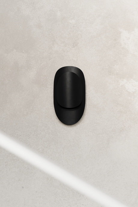 Wall lamp TEAR black + 1x LED Bulb G9 3000K Warm 4.5W 510lm