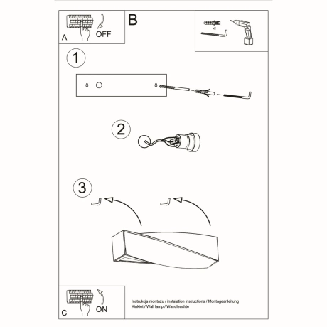 Wall lamp ceramic SIGMA MINI