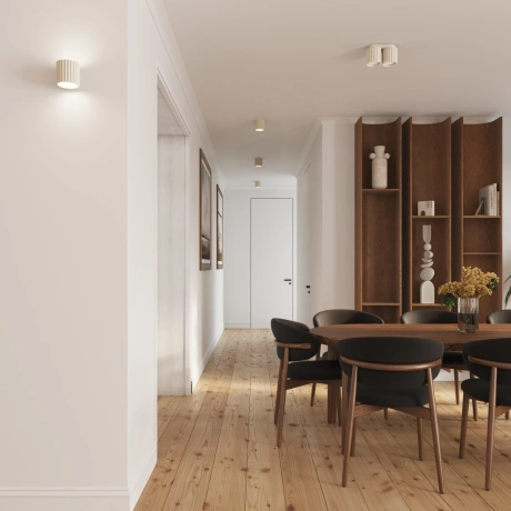 Ceiling lamp AURA 2 beige GU10