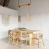 Pendant lamp ALEXIA wood