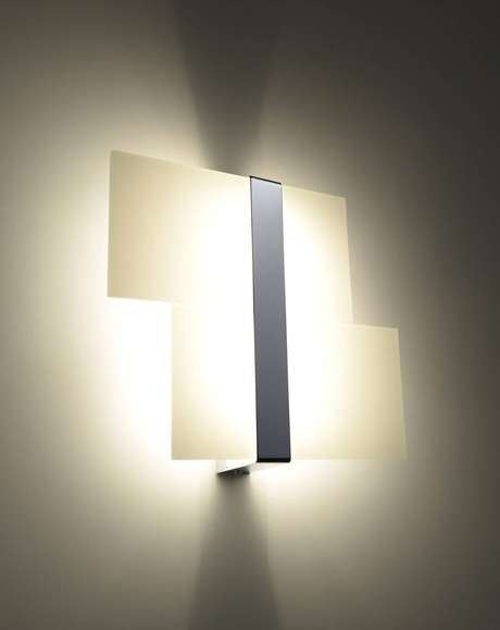 Wall lamp MASSIMO chrome + 2x LED Bulb G9 3000K Warm 4.5W 510lm