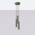 Pendant lamp LAGOS 3P olive green
